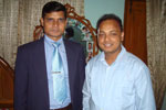 MD. Ferdous Khan, RAB CO. Sylhet LT. Colonel with Mr Hamed