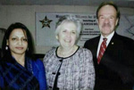 Mrs Helen Ahmed (British Investor in Sylhet) with US Ambassador