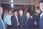 Mr Hamed with George Galloway